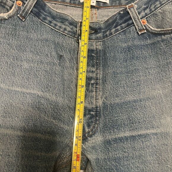Re/Done Levi’s Mid Rise Skinny Indigo Jeans NWT - Picture 10 of 11